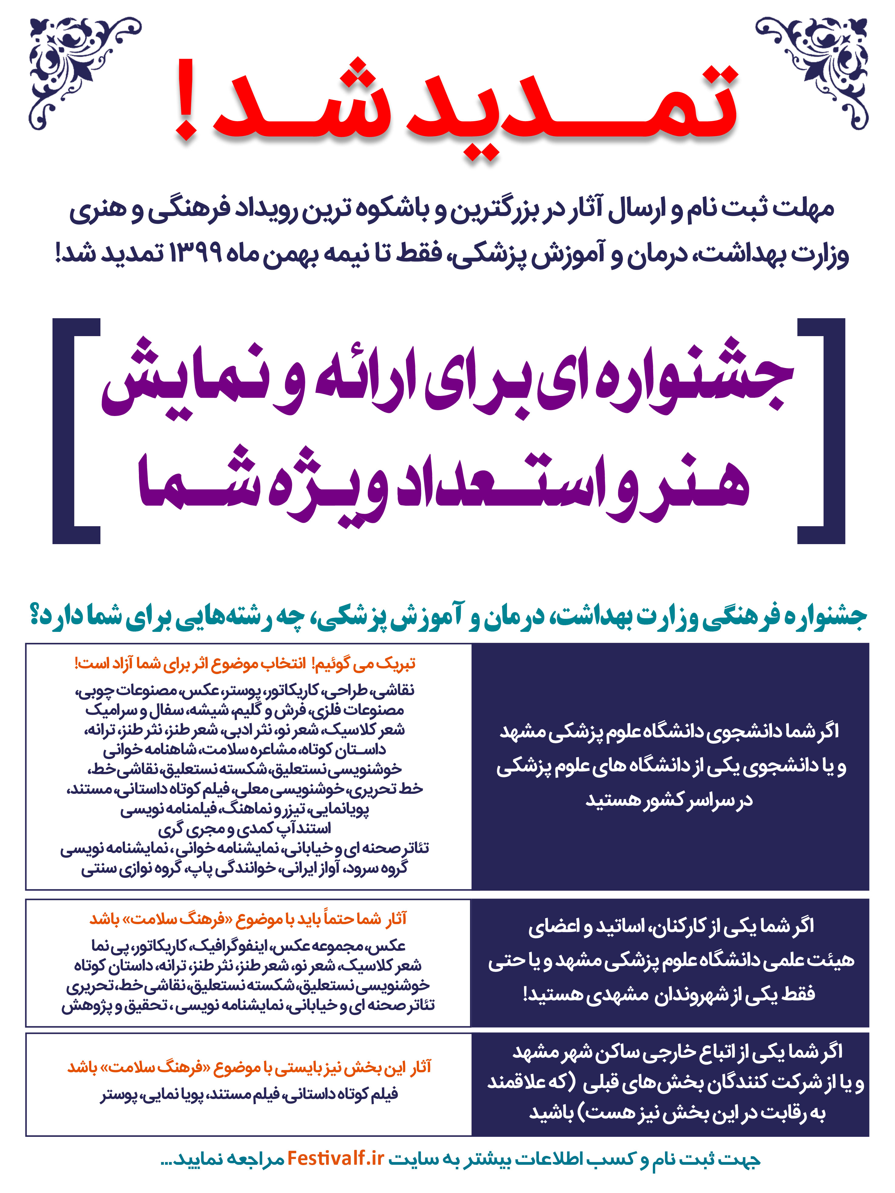 جشنواره ارائه و نمایش هنرو استعداد ویژه شما- سیمرغ